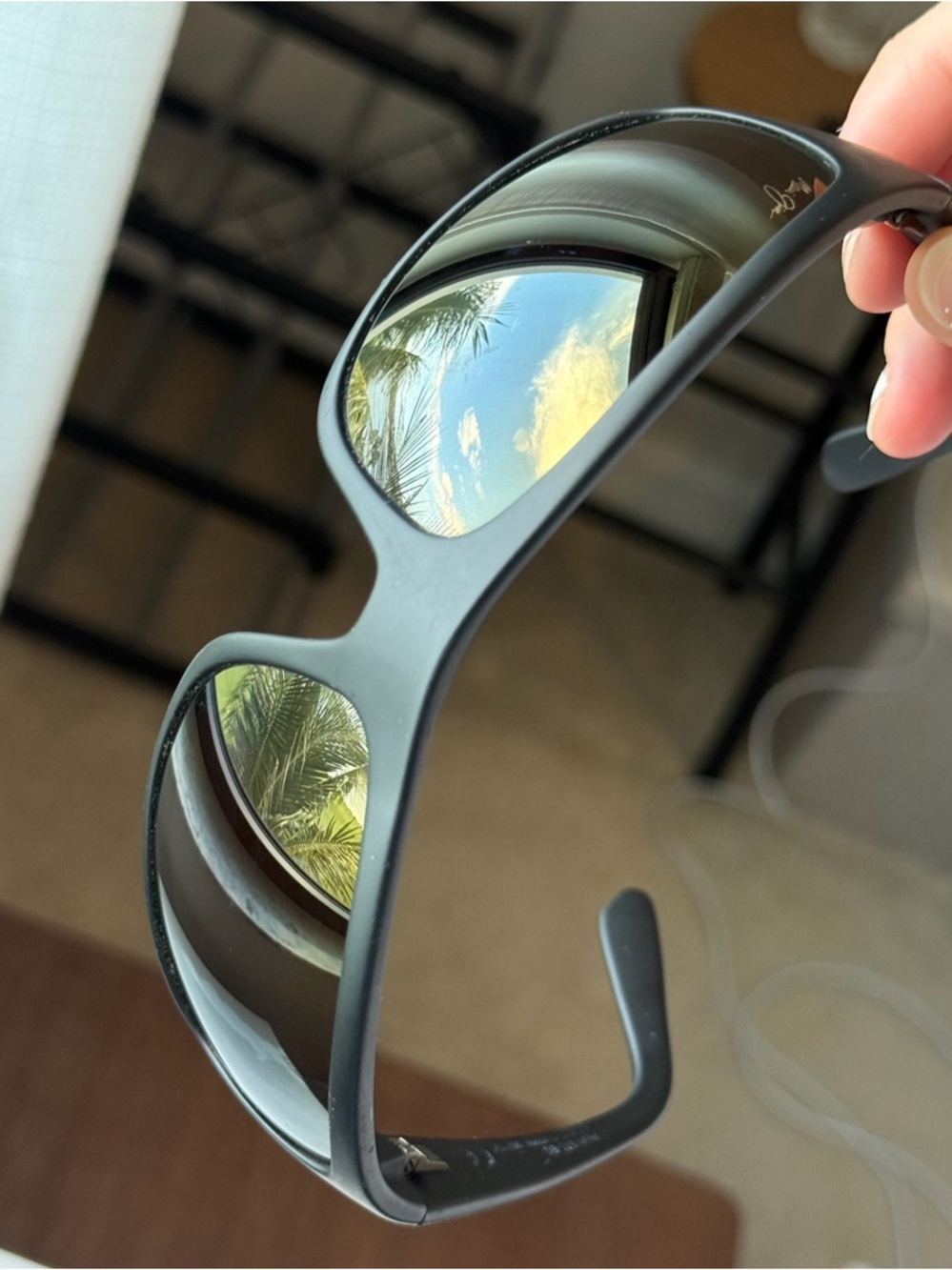 Maui Jim Peahi Polarized Sunglasses in Matte Black